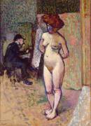 Matisse in Manguin's studio (Albert Marquet) - Muzeo.com