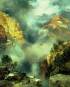Mist in the Canyon (Thomas Moran) - Muzeo.com
