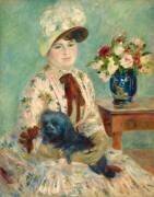 Mlle Charlotte Berthier (Auguste Renoir) - Muzeo.com