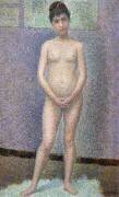 Model from the Front (Georges Seurat) - Muzeo.com
