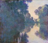 Morning on the Seine near Giverny (Claude Monet) - Muzeo.com