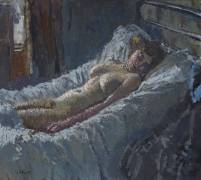 Mornington Crescent Nude (Walter Richard Sickert) - Muzeo.com