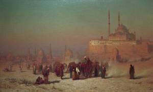 Mosquée de Mohammed Ali dans la Citadelle et tombeaux mamelouks (Louis Comfort Tiffany) - Muzeo.com