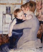 Mother and Child (Mary Cassatt) - Muzeo.com