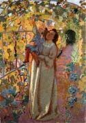 Mother and Child under the Vine (Maurice Denis) - Muzeo.com