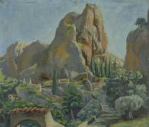 Moustiers-Sainte-Marie - The Notre-Dame path (Pierre Girieud) - Muzeo.com