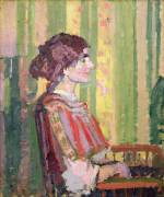 Mrs Robert Bevan (Harold Gilman) - Muzeo.com