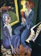 Music Room (Ernst Ludwig Kirchner) - Muzeo.com
