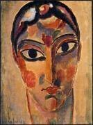 Mystical Head: Head Ascona (Alexej von Jawlensky) - Muzeo.com