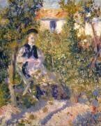 Nini in the Garden (Auguste Renoir) - Muzeo.com