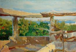 Noria, Jávea (Joaquin Sorolla y Bastida) - Muzeo.com