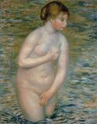 Nude in the Water (Auguste Renoir) - Muzeo.com