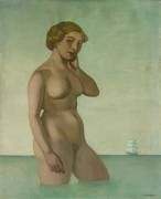 Nude with a Frigate (Félix Vallotton) - Muzeo.com