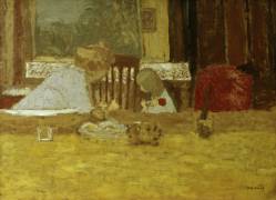 Olga Natanson And Daughter (Edouard Vuillard) - Muzeo.com