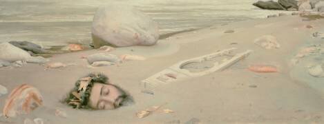 Orpheus (Gustave Courtois) - Muzeo.com