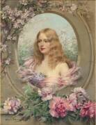 Panneau décoratif : allégorie du Printemps (Louise Abbéma) - Muzeo.com