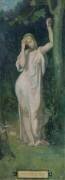 Panneau décoratif de l'hôtel Vignon : le Recueillement (Pierre Puvis de Chavannes) - Muzeo.com