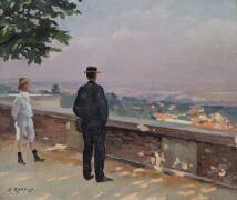 Paris from the observatory at Meudon (Jules Ernest Renoux) - Muzeo.com