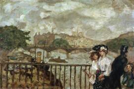 Paris, le Pont des Arts (Pierre Bonnard) - Muzeo.com