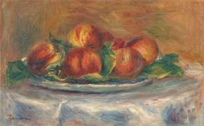 Peaches on a Plate (Auguste Renoir) - Muzeo.com
