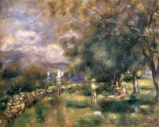 Peninsula of Saint-Jean (Auguste Renoir) - Muzeo.com