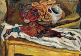 Pheasant with cabbage (Chaïm Soutine) - Muzeo.com