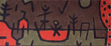 Pond in a Park (Paul Klee) - Muzeo.com
