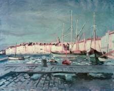 Port de St-Tropez (Albert Marquet) - Muzeo.com
