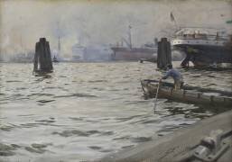 Port of Hamburg (Anders Zorn) - Muzeo.com