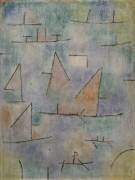 Port with sailing boats (Paul Klee) - Muzeo.com