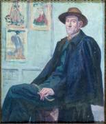 Portrait de Félix Fénéon (1861-1944), critique d'art et collectionneur (Maximilien Luce) - Muzeo.com
