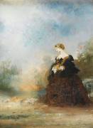 Portrait de femme (Gustave Moreau) - Muzeo.com