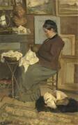 Portrait de la mère de l'artiste (Alfred Smith) - Muzeo.com