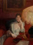 Portrait de la Princesse Mathilde (Albert Besnard) - Muzeo.com