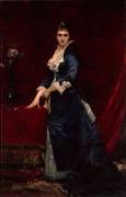 Portrait de madame Georges Petit (Carolus-Duran) - Muzeo.com