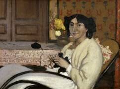 Portrait de Madame Rodrigues-Vallotton (Félix Vallotton) - Muzeo.com