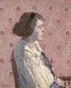 Portrait in Profile: Mary L (Harold Gilman) - Muzeo.com