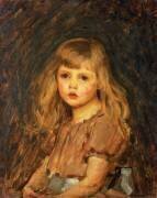 Portrait of a Girl (John William Waterhouse) - Muzeo.com