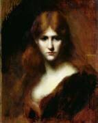 Portrait of a Woman (Jean-Jacques Henner) - Muzeo.com