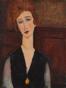 Portrait of a Woman (Amedeo Modigliani) - Muzeo.com
