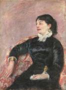 Portrait of an Italian Lady (Mary Cassatt) - Muzeo.com