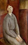 Portrait of Annie Bjarne (Amedeo Modigliani) - Muzeo.com