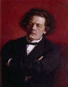 Portrait of Anton Grigoryevich Rubinstein (Ilya Répine) - Muzeo.com