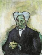 Portrait of Arthur Schopenhauer (Bohumil Kubista) - Muzeo.com