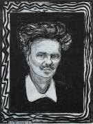 Portrait of Auguste Strindberg (Edvard Munch) - Muzeo.com