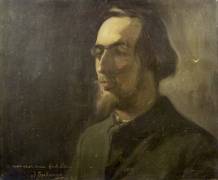 Portrait of Erik Satie (Ignacio Zuloaga y Zabaleta) - Muzeo.com