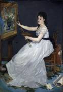 Portrait of Eva Gonzales (Edouard Manet) - Muzeo.com