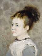 Portrait of Jeanne Sisley (Auguste Renoir) - Muzeo.com