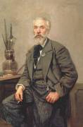 Portrait of Konstantin Apollonovich Savitsky (Nikolai Grandkovsky) - Muzeo.com