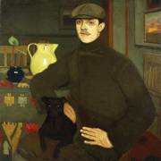 Portrait of Llewelyn Lloyd (Oscar Ghiglia) - Muzeo.com